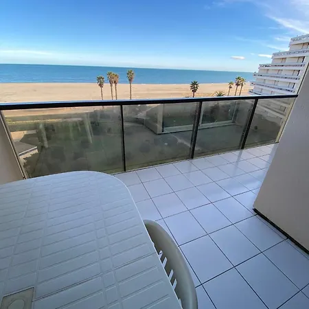 Lägenhet T2 Avec Terrasse, Vue Mer, Piscine, Garage, Sejour Confort 4gsud Canet-en-Roussillon